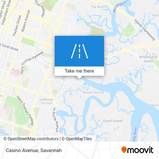 Mapa de Casino Avenue