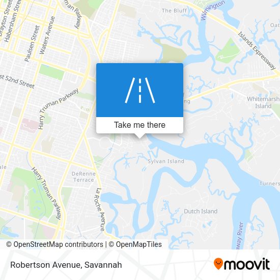 Robertson Avenue map