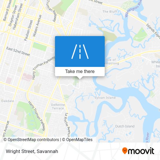 Mapa de Wright Street