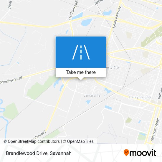 Brandlewood Drive map