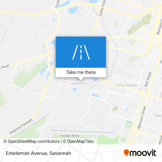 Mapa de Enteleman Avenue