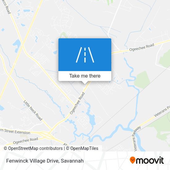 Mapa de Fenwinck Village Drive