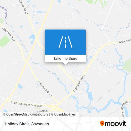 Mapa de Holiday Circle