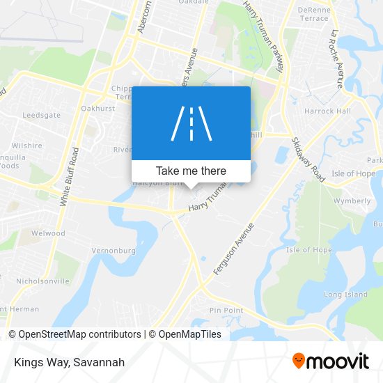 Mapa de Kings Way