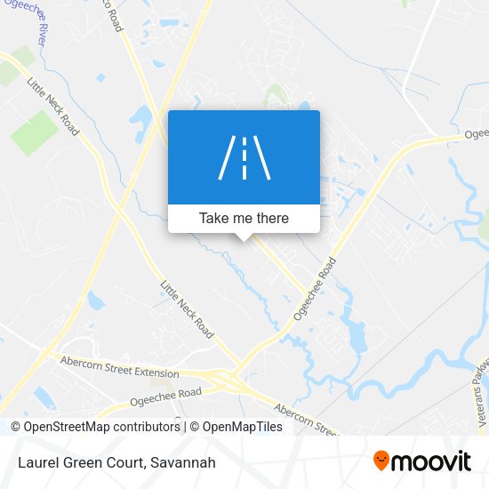 Laurel Green Court map