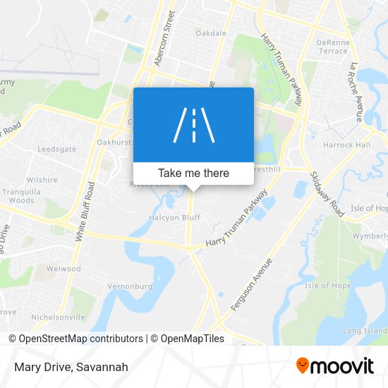 Mapa de Mary Drive