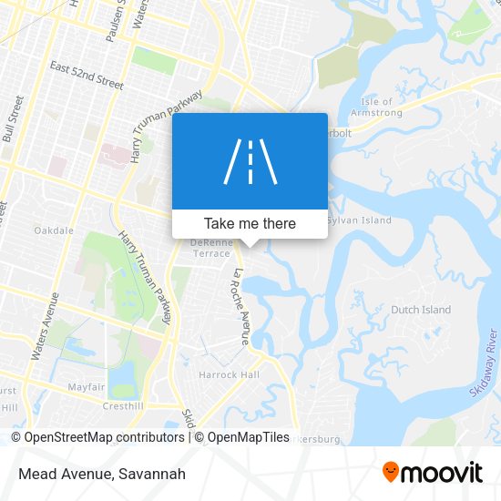 Mapa de Mead Avenue
