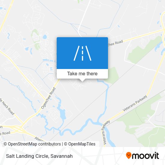Salt Landing Circle map