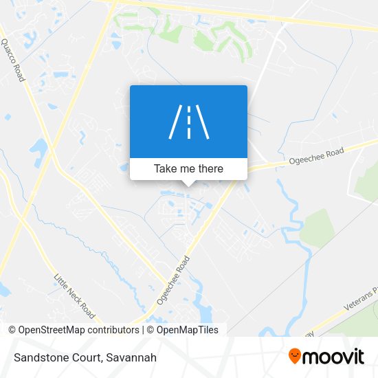 Mapa de Sandstone Court