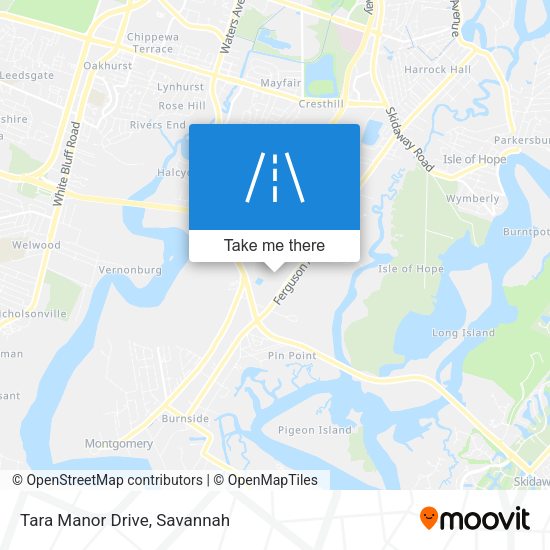 Mapa de Tara Manor Drive