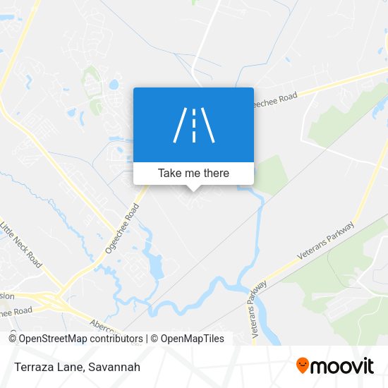 Mapa de Terraza Lane