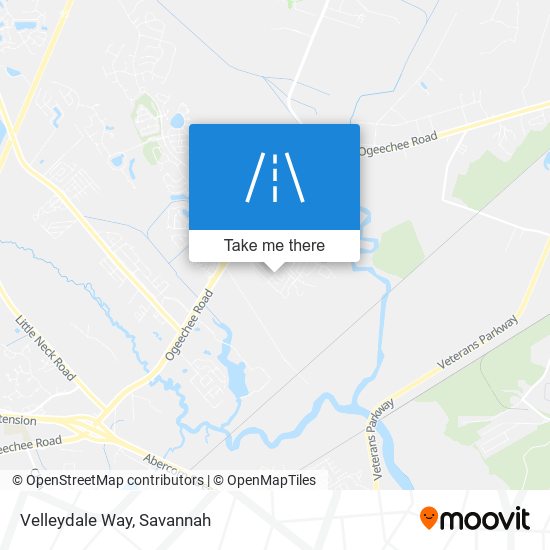 Velleydale Way map