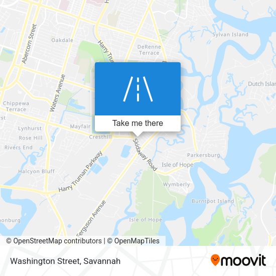 Mapa de Washington Street