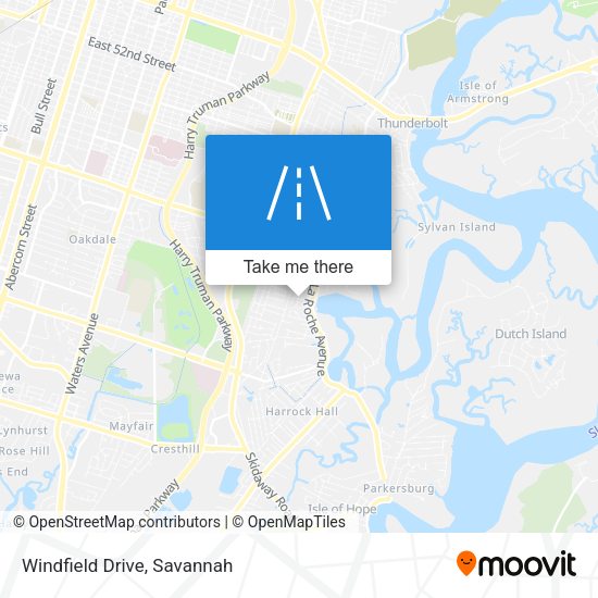 Mapa de Windfield Drive