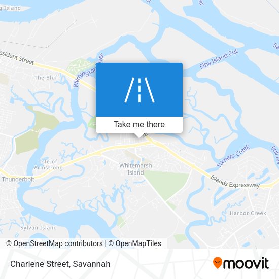 Mapa de Charlene Street