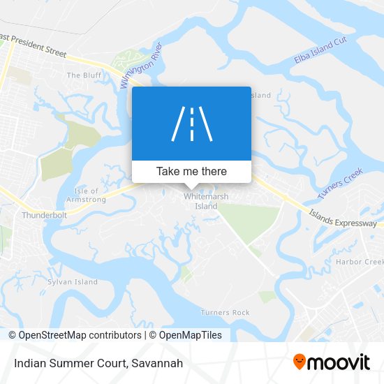 Indian Summer Court map