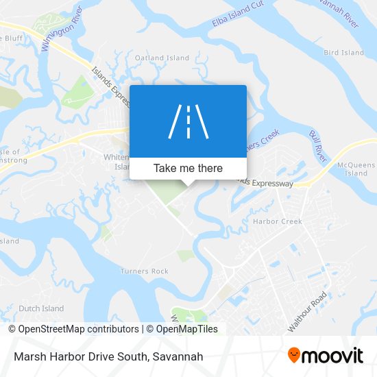 Marsh Harbor Drive South map