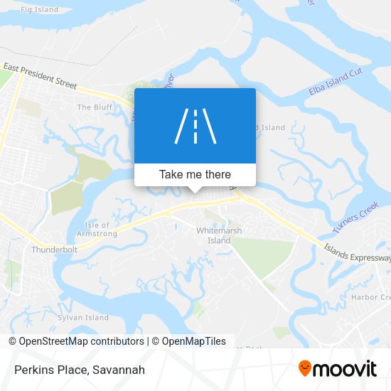 Mapa de Perkins Place
