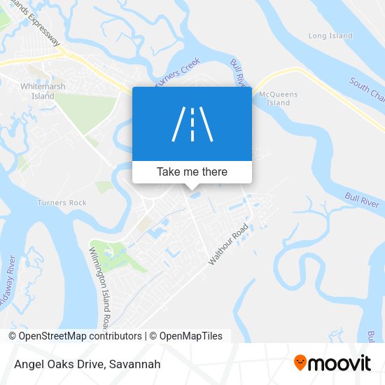 Mapa de Angel Oaks Drive