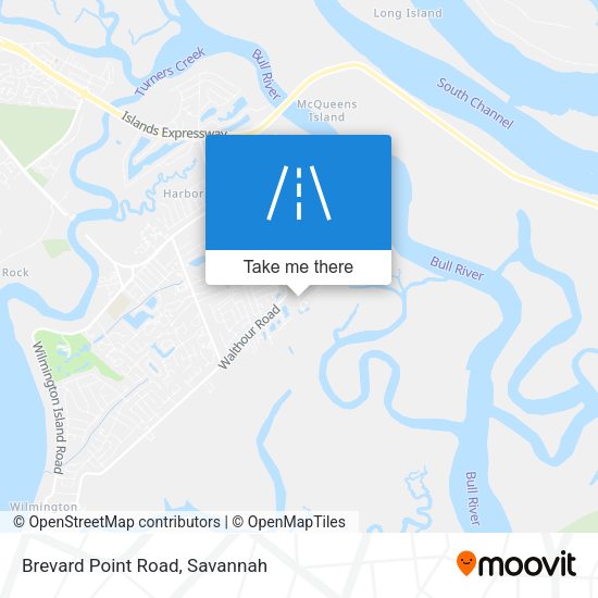 Mapa de Brevard Point Road