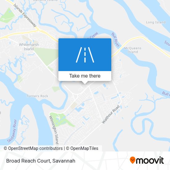 Mapa de Broad Reach Court
