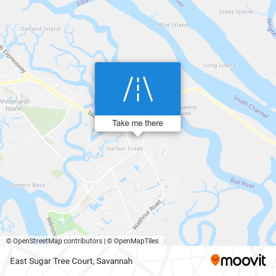 Mapa de East Sugar Tree Court