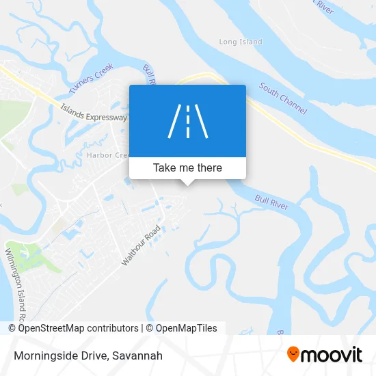 Morningside Drive map