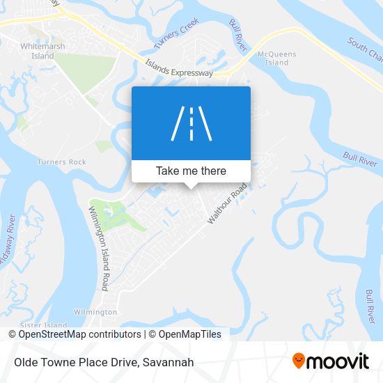 Olde Towne Place Drive map