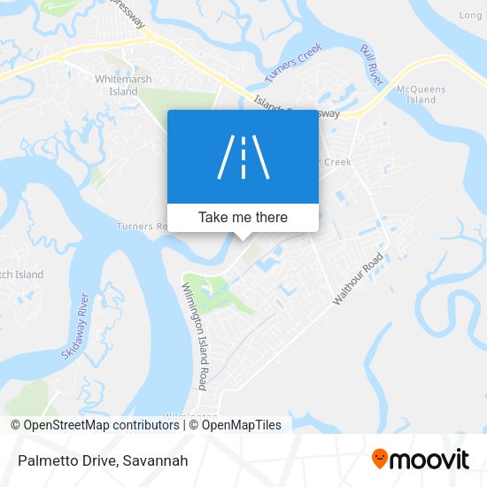 Mapa de Palmetto Drive