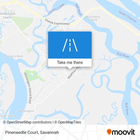 Mapa de Pineneedle Court