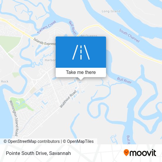Mapa de Pointe South Drive