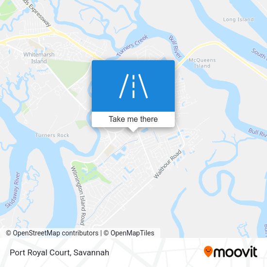 Mapa de Port Royal Court