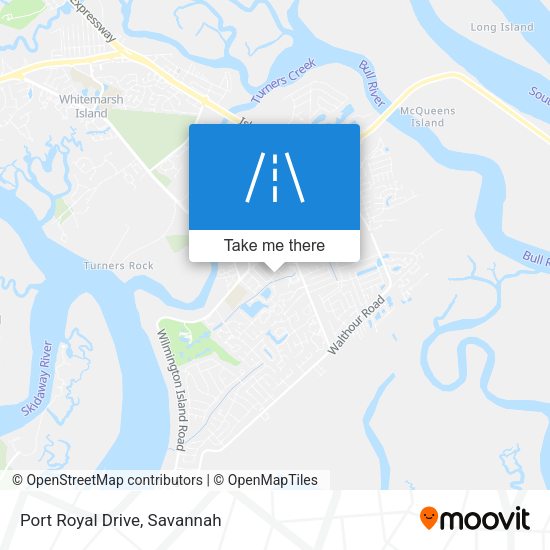 Mapa de Port Royal Drive