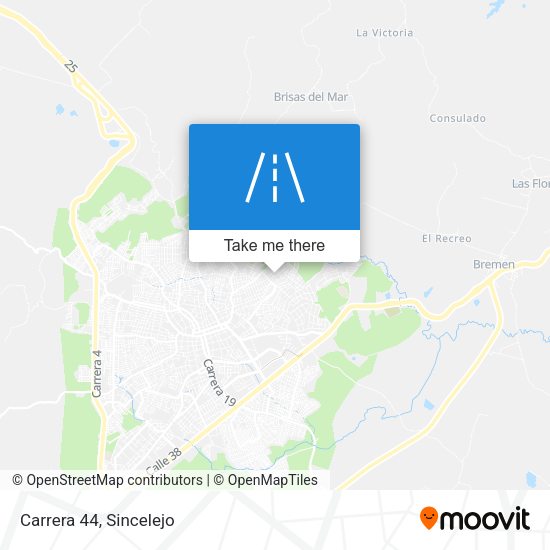 Mapa de Carrera 44