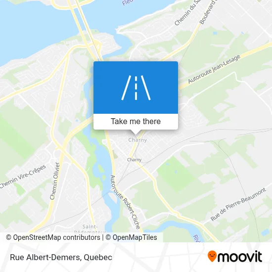 Rue Albert-Demers map