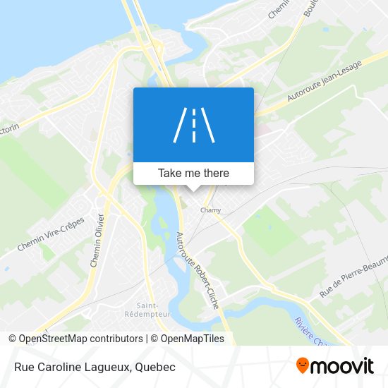 Rue Caroline Lagueux map