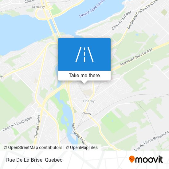 Rue De La Brise map