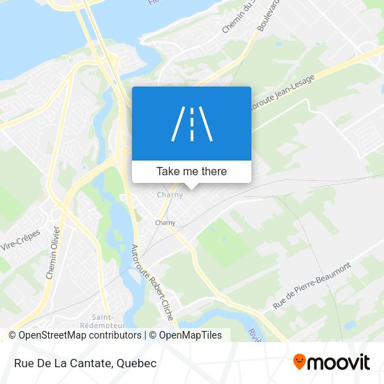 Rue De La Cantate map