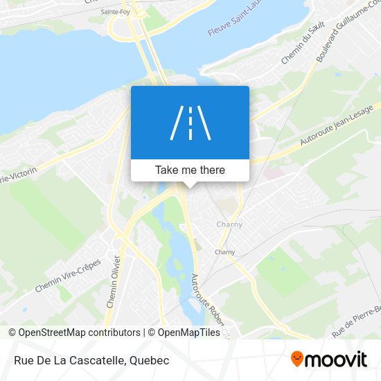 Rue De La Cascatelle map