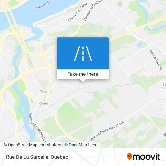 Rue De La Sarcelle map