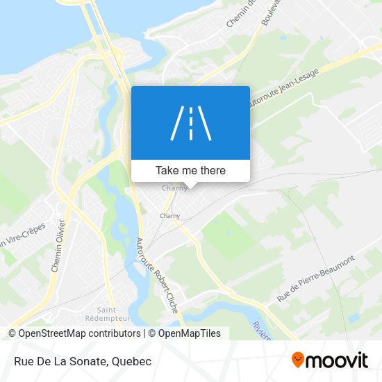 Rue De La Sonate map