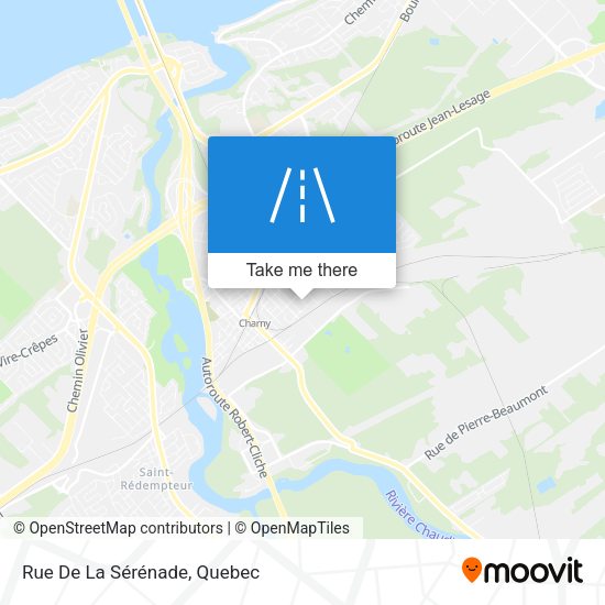 Rue De La Sérénade map