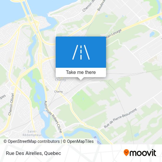 Rue Des Airelles map