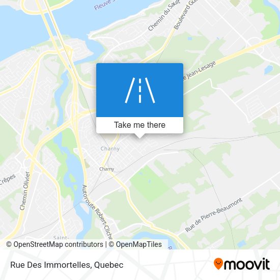 Rue Des Immortelles map