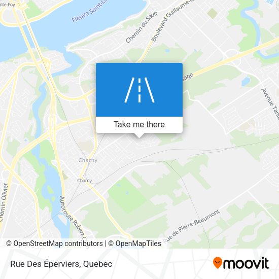 Rue Des Éperviers map