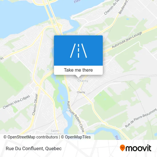 Rue Du Confluent map