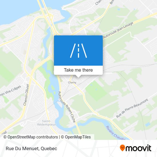 Rue Du Menuet map