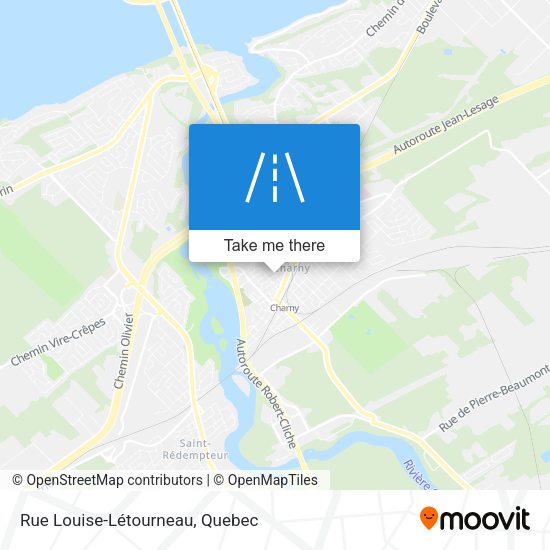 Rue Louise-Létourneau map