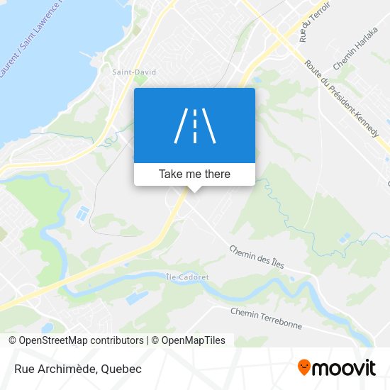 Rue Archimède map