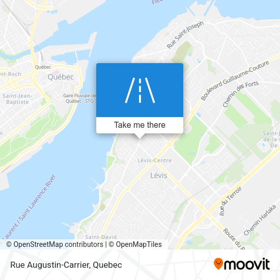 Rue Augustin-Carrier map